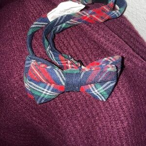 Gymboree Plaid Bow Tie - Red, Blue, Green
